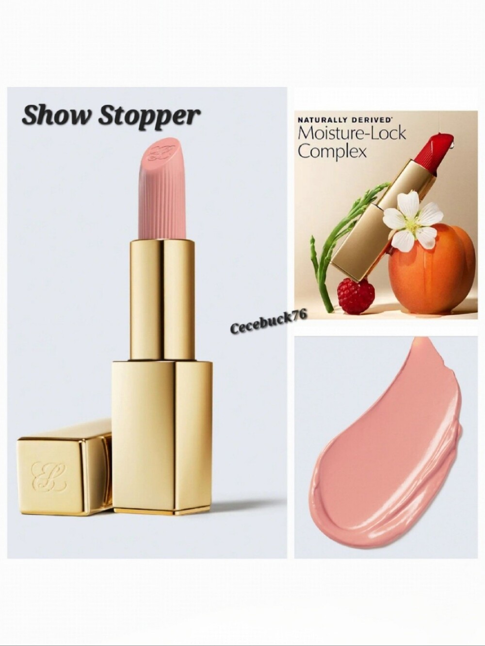 🌺Estee Lauder Show Stopper Pure Color Cream Lipstick Longwear